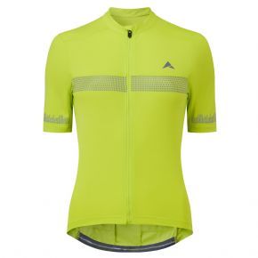 Altura Nightvision Womens Short Sleeve Jersey Lime - A STYLISH TECHNICAL MUST HAVE JERSEY FOR ANY REGULAR COMMUTER