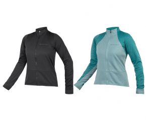 Endura Gv500 Womens Long Sleeve Jersey - Windproof front and sleeve panels with DWR finish