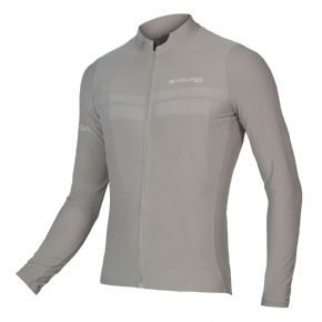 Endura Pro Sl Long Sleeve Jersey 2 Fossil  - Windproof front and sleeve panels with DWR finish
