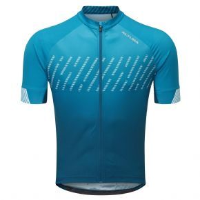 Altura Airstream Short Sleeve Jersey Blue Medium - A STYLISH TECHNICAL MUST HAVE JERSEY FOR ANY REGULAR COMMUTER