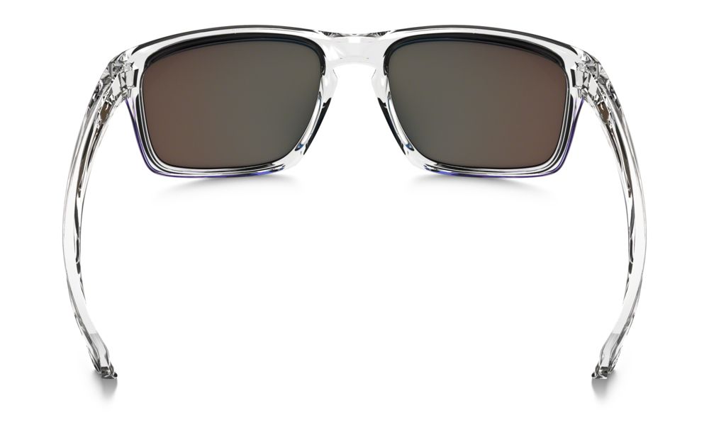 Oakley Sliver Sunglasses Polished Clear Sapphire Iridium Oo9262 06 £645 Oakley Sliver 
