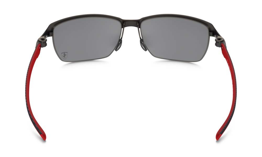 Oakley Ferrari Polarized Tinfoil Carbon Sunglasses Black Iridium Polarised Oo6018 06 £174 5