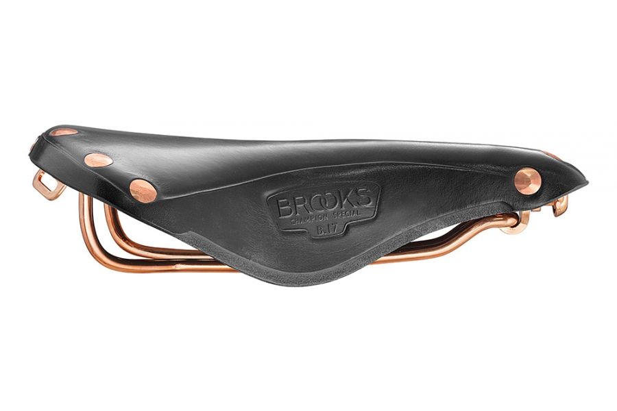 brooks copper saddle