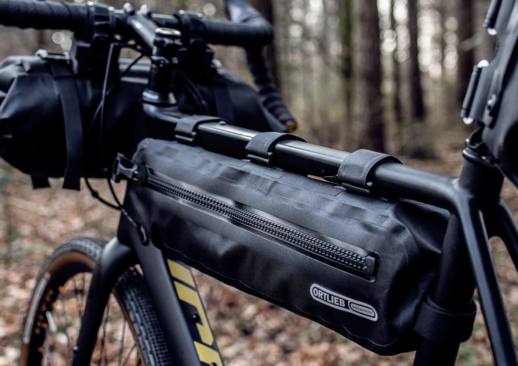 Ortlieb Bikepacking Limited Edition All Black 4 Litre Frame Pack ...