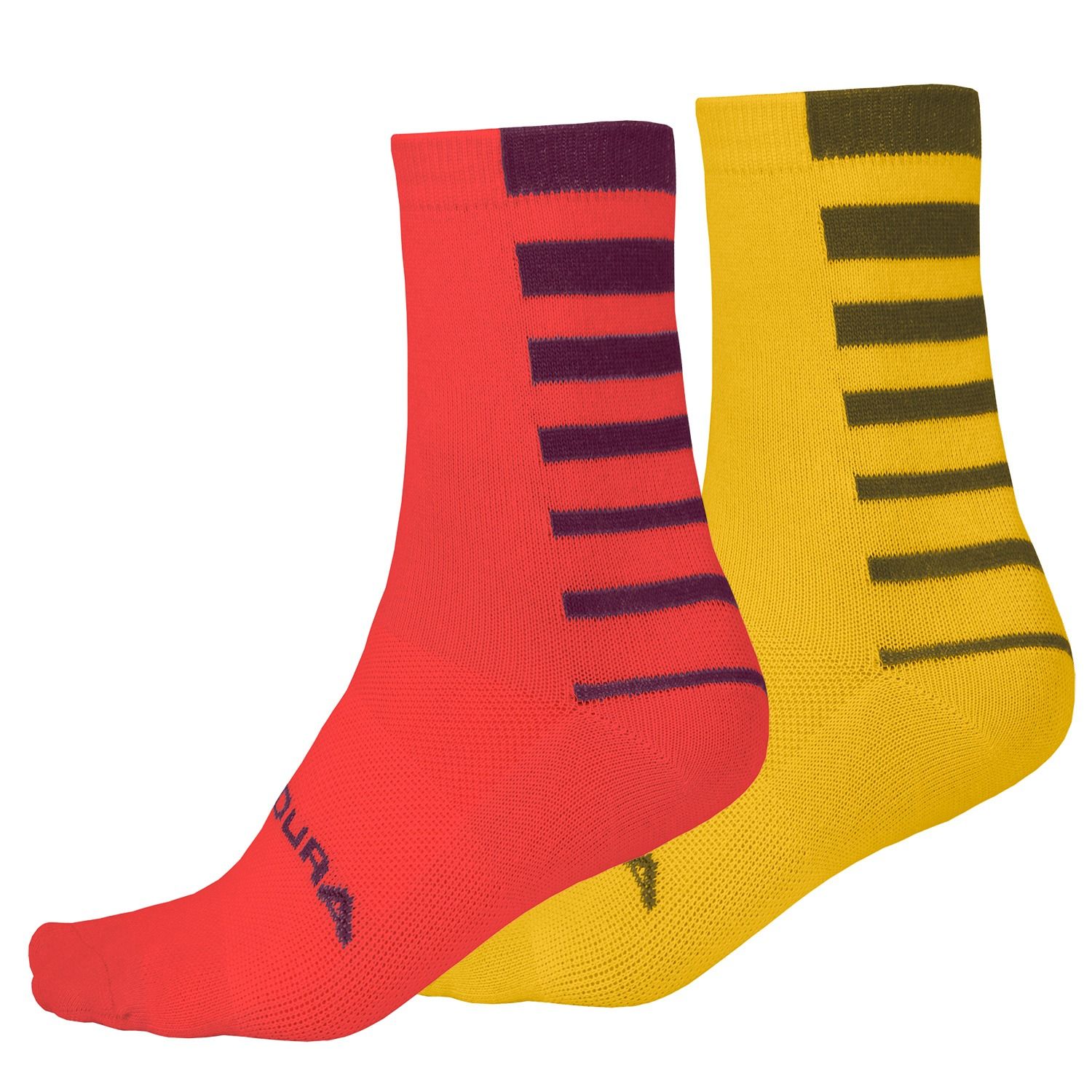 Endura Coolmax Stripe Socks (twin Pack) 2023 - £16.19 | Socks | Cyclestore