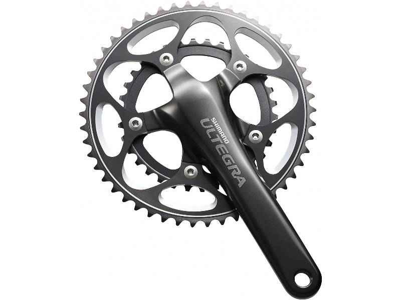 Shimano 6650 Ultegra SL 10-SPEED Compact Chainset - 50/34t 165mm Grey -  £202.5 | Chainsets Road Shimano - Ultegra | Cyclestore