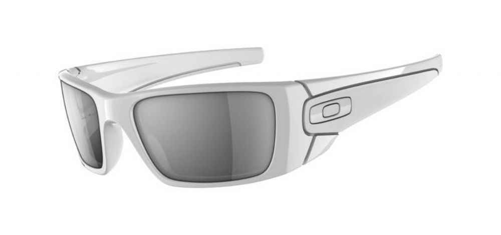 Oakley Fuel Cell White/matte White/blk Iridium Sunglasses OO9096-03 - £ ...