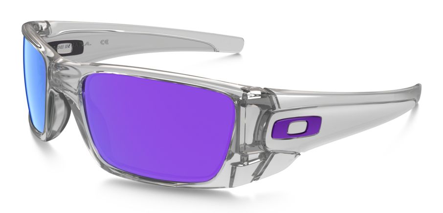 Oakley Fuel Cell Sunglasses Polished Clear/violet Iridium OO9096-04 -  £ | Oakley Fuel Cell Sunglasses | Cyclestore