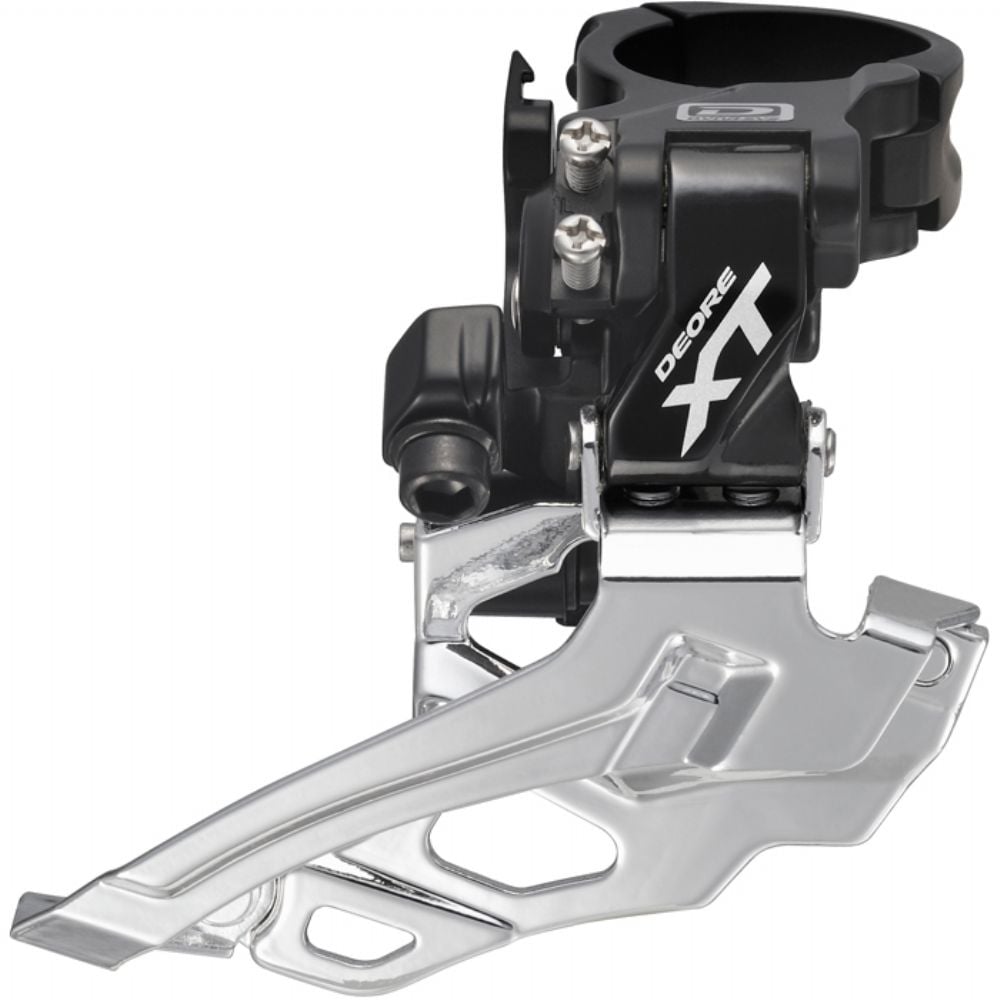 Shimano Fd M786 Xt 10 Speed Double Front Derailleur Conventional Swing Black £2969 Front 7814