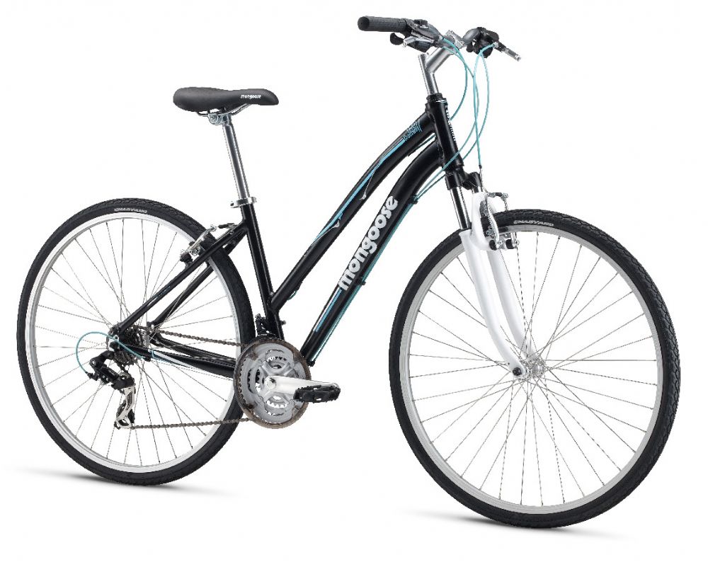 mongoose women's hybrid bike