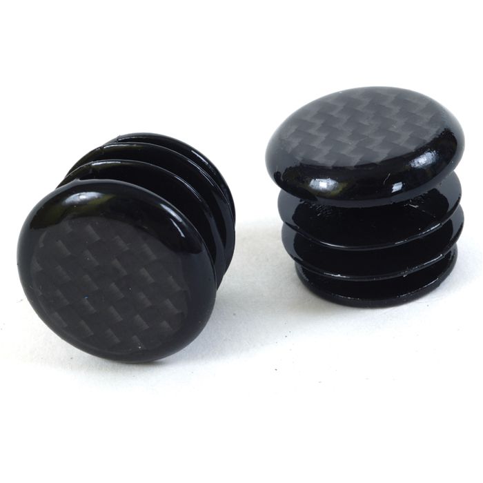 M:part Carbon Fibre Bar End Plugs For Mountain Bikes - Â£5.99 | Bar Grips | Cyclestore