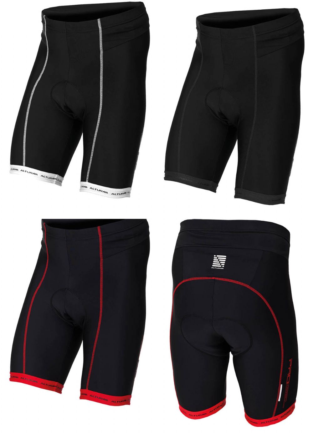 Altura Pro Gel Cycling Shorts - £35.99 | Shorts - Lycra Road and Mtb ...