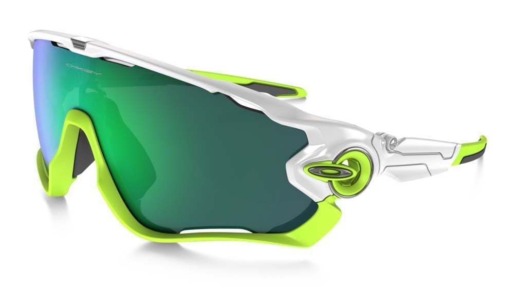 Oakley Jawbreaker Sunglasses Polished White Jade Iridium OO9290 03 113.4 Oakley Jawbreaker Sunglasses Cyclestore