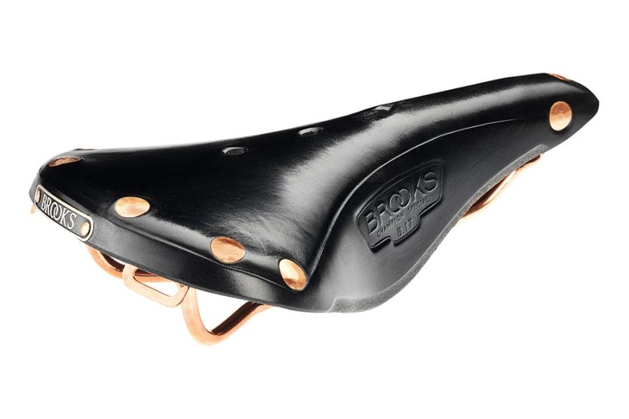 brooks copper saddle