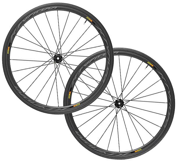 Mavic Ksyrium Pro Carbon SL Tubular Disc Road Wheelset Pair 2018 - £ ...