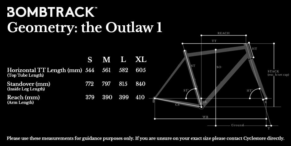 bombtrack outlaw urban bike